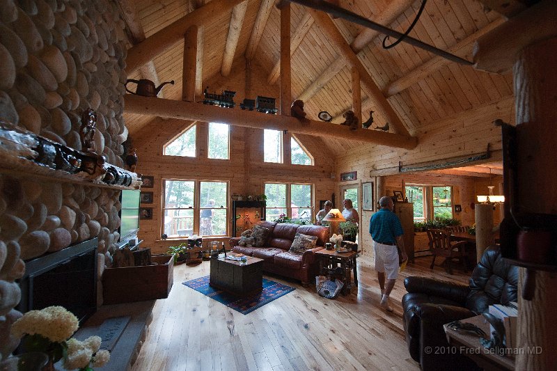 20100805_123447 Nikon D3.jpg - Log home at Sebago Cove Estates